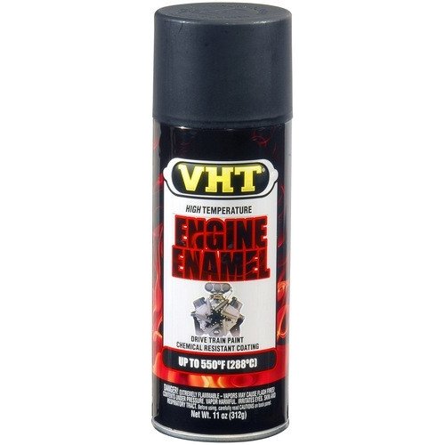 VHT Engine Lak Zwart Satijn GM