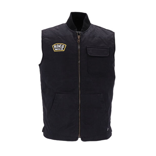 Roeg Brad Vest | Zwart