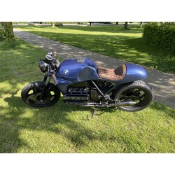 Schöner CafeRacer Gulf Design Basis GSX600F in Bayern - Geisenfeld, Motorrad gebraucht kaufen