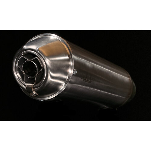 MAD Exhaust Silenziatore GP di Scarico Mad Realizzato a Mano in Acciaio Inossidabile