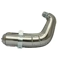 Auspuff Mobylette MBK 88 Chrome