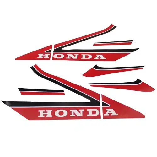 Sticker Set Honda MB '87 Red / White