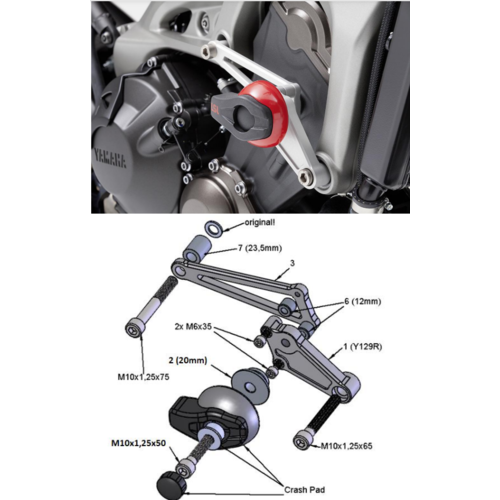 LSL Crash Pads ® Attachment Kit