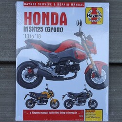 Manual de reparación HONDA MSX 125 GROM 2013-2018