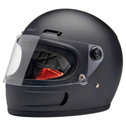 Biltwell Gringo SV Helmet - Matte  Black (Choose Size)