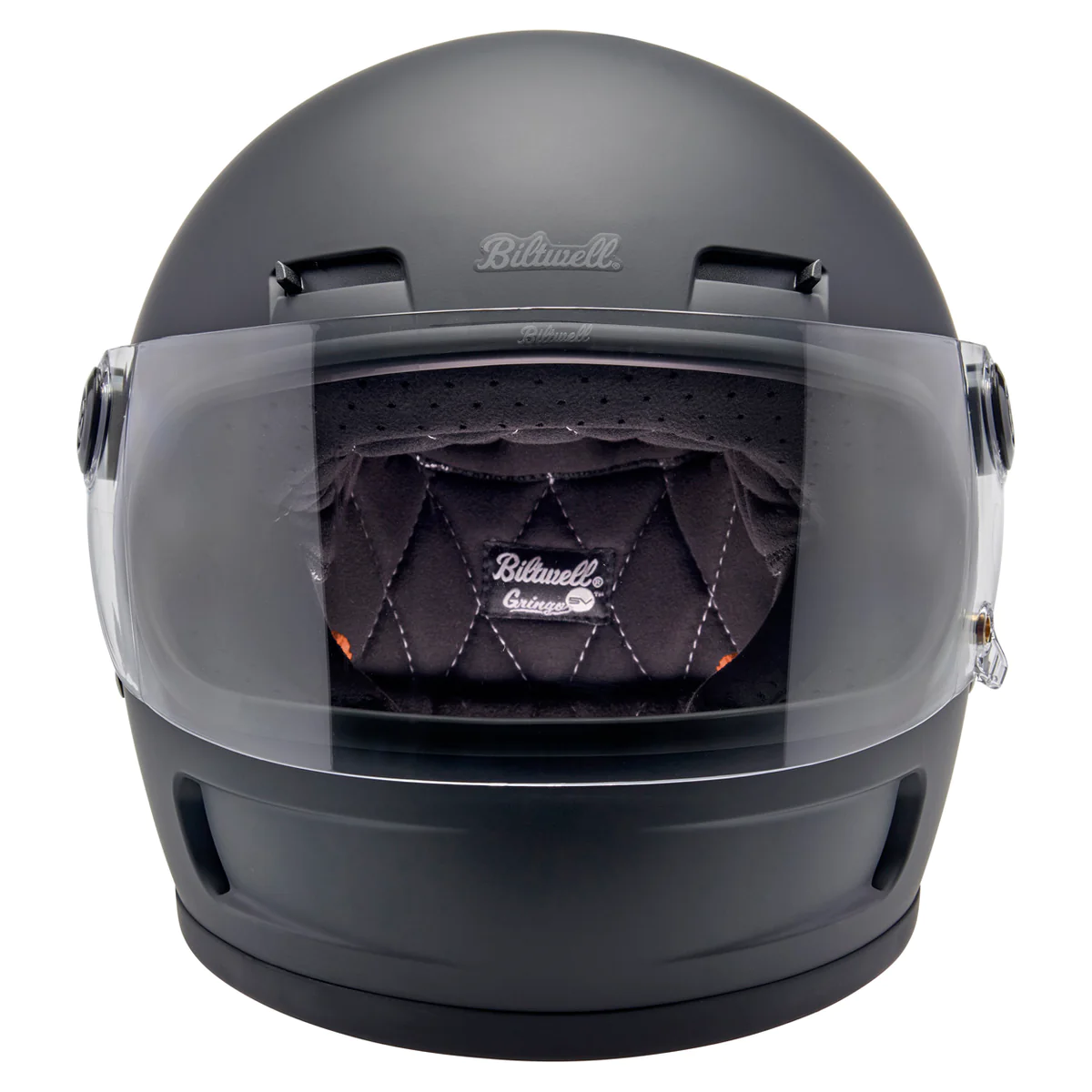 Gringo SV ECE Helmet Matt Black Choose Size CafeRacerWebshop