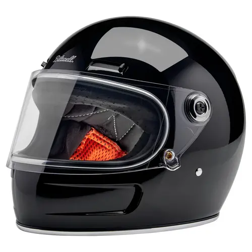 Biltwell Gringo SV Helmet - Gloss  Black (Choose Size)