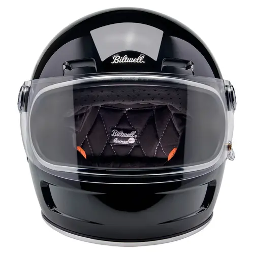 Biltwell Gringo SV Helm | Glänzend Schwarz