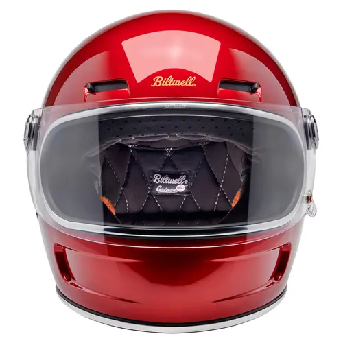 Biltwell Casque Gringo SV | Rouge cerise métallisé