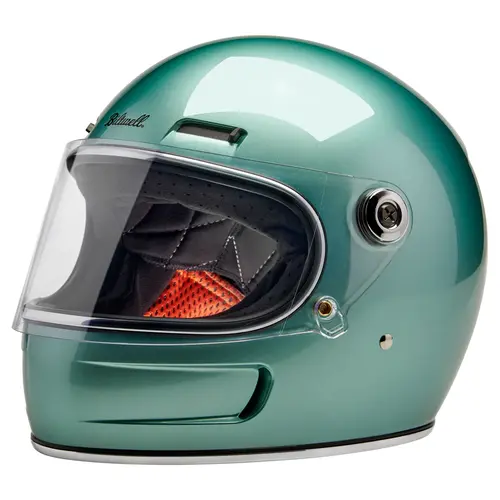 Biltwell Gringo SV Helm | Metallic-Seegrün