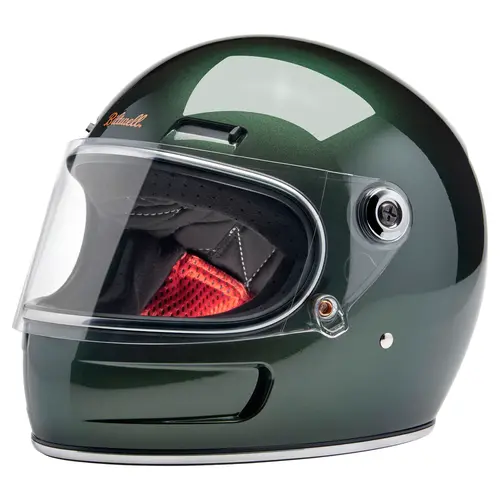 Biltwell Gringo SV Helm – Metallic Sierra Green (Größe Wählen)