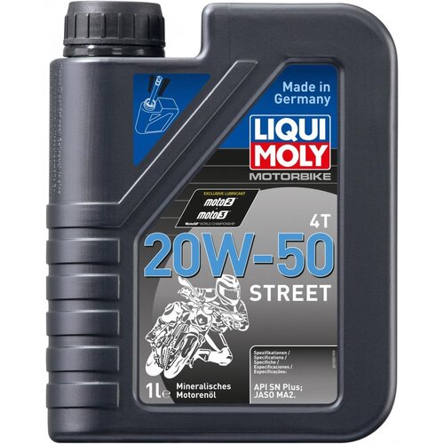 Liqui Moly 4T 20W-50 STREET | 1Liter of 4Liter