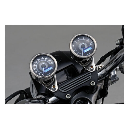 Daytona Velona 60mm Electronic Speedometer 200km/h, | Black or Polished Stainless Housing