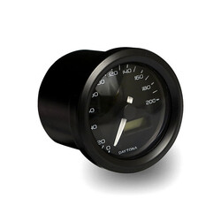 Velona 48 mm snelheidsmeter Kleurwisselaar | 140 km/u, 200 km/u, 260 km/u