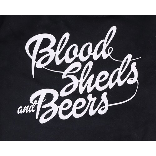 MCU Hoodie Blood Shed Beers | Schwarz