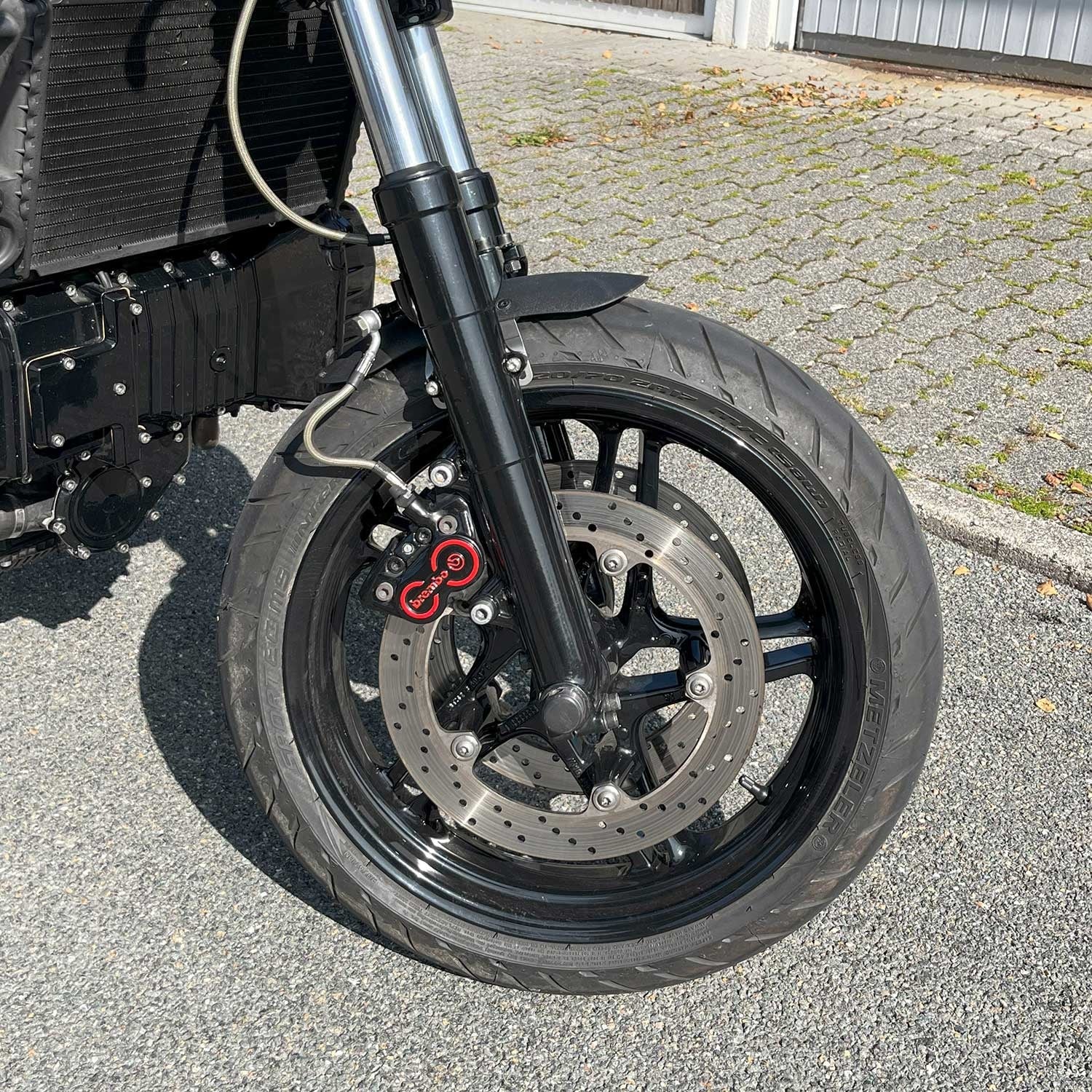 Garde boue avant Raw Metal Racer BMW K1100 - K100 16V ...