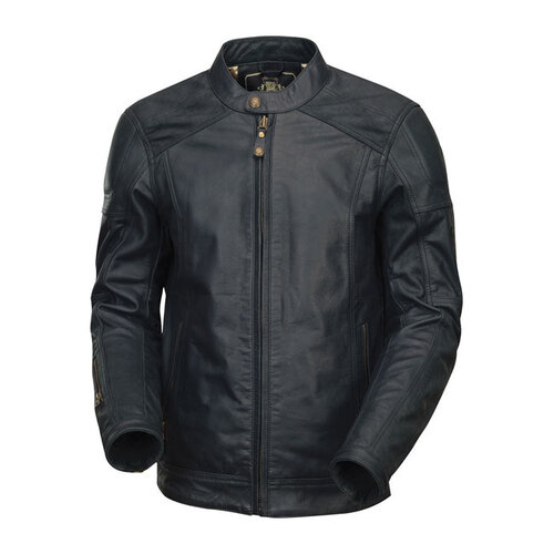 Roland Sands Leather Jacket Carson - Black