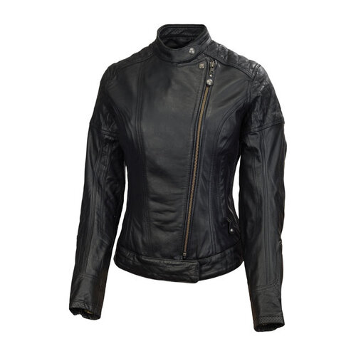 Roland Sands Leather jacket Riot Black - Ladies