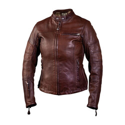 Maven Leather Jacket Tobacco Women