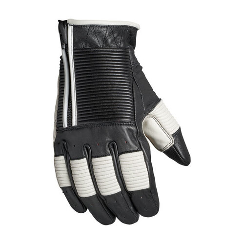 Roland Sands Gloves Bronzo Black / White