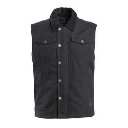 Ramone Textiel Vest Zwart