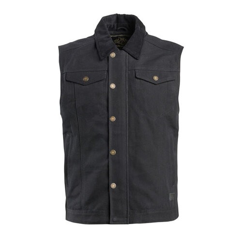 Roland Sands Ramone Textiel Vest Zwart