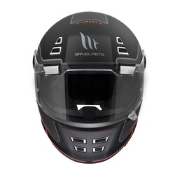  MT Helmets Helmet Jarama SV Baux Matt | Black-Silver