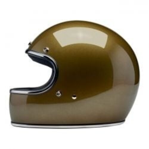 Biltwell Casco Gringo Ugly Gold Metallic | ECE R22.06