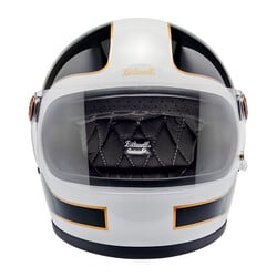 Biltwell Gringo S Helmet Gloss White/ Black | ECE R22.06