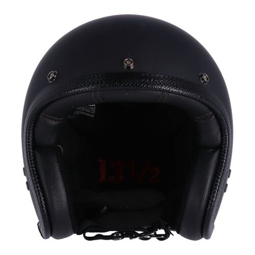 13½ Skull Bucket Helm Matt Schwarz | ECE 22.06