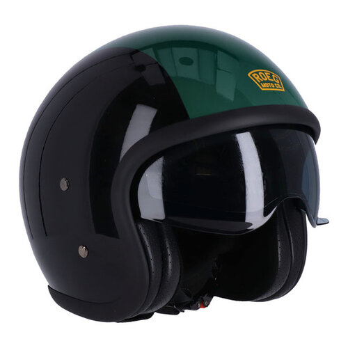 Roeg Casque Sundown Vert/Noir | ECE R22.06