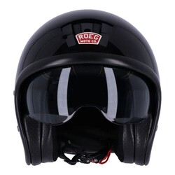 Casco Sundown Gloss Nero | ECE R22.06