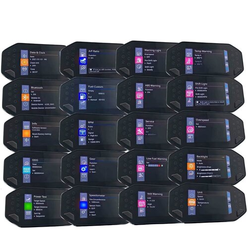 KOSO Medidor Multifunción TFT RX-4 | Todos los Modelos