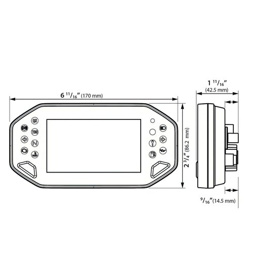 KOSO Medidor Multifunción TFT RX-4 | Todos los Modelos