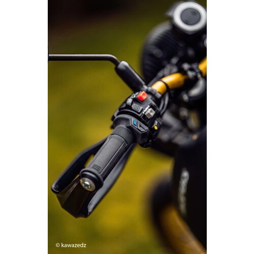 KOSO Set di maniglie riscaldate HG-13 con interruttore integrato
