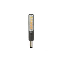 LED-Indicator ELECTRO| Zwarte Behuizing/Rooklens