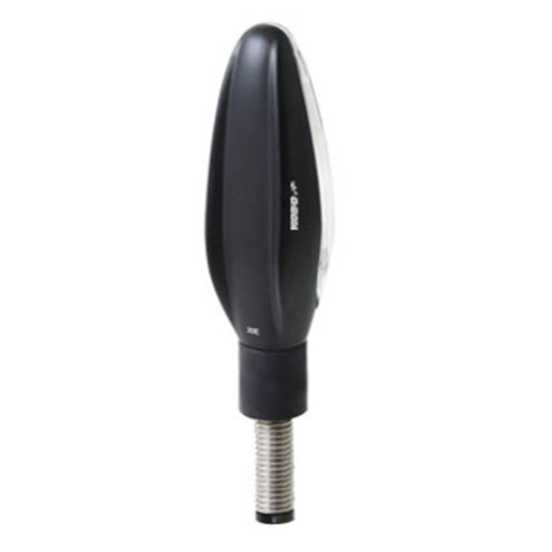 KOSO Indicatore LED Sonic con luce anteriore | Nero opaco