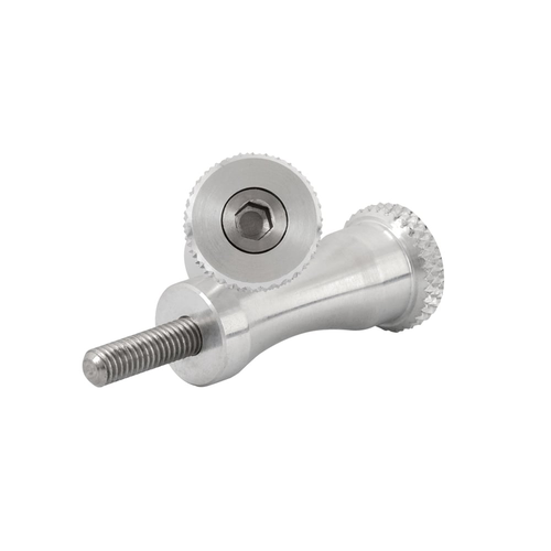 Motone Quick Release Aluminium Seat Bolts | Polish / Black