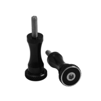 Quick Release Aluminium Seat Bolts | Polish / Black