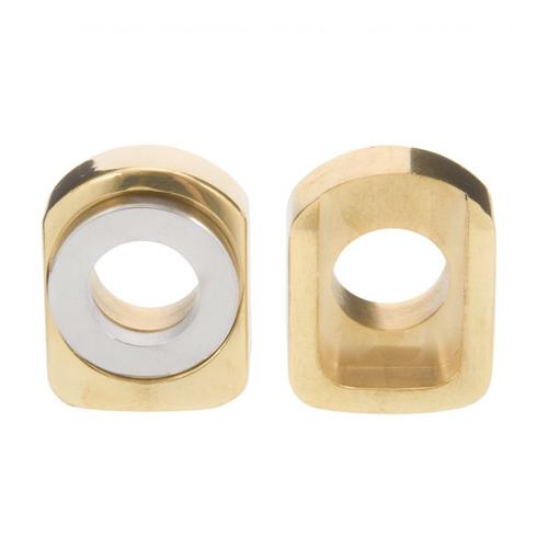 Motone Vintage Hot Forged Brass Chain Adjuster Block Kit