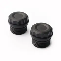 BMW Gabelmuttern für 36mm Gabeln | Schwarz