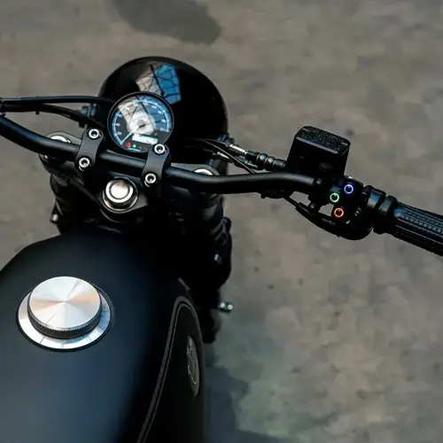 Rebelmoto BMW Pince à Triple Arbre | « Scram » | Fourche Twin-Shock 36 mm pour R65 | Choisir le Modèle