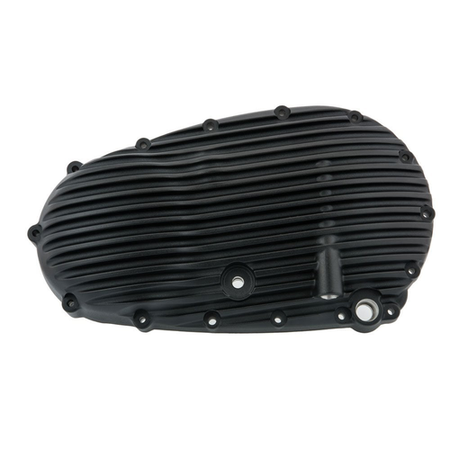 Motone Ribbed / Finned Clutch / Primary Side Engine Case Cover | Black or Polished or Brushed