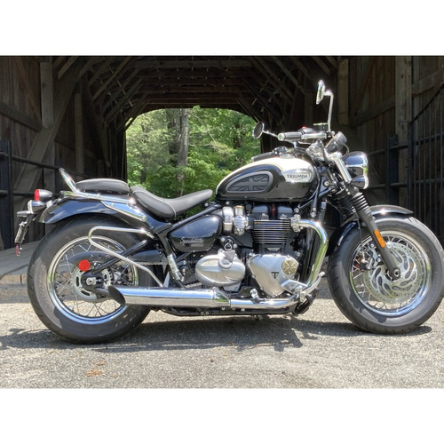 Motone Bobber / Speedmaster Koffer / Gepäckschienen | Paar | Poliert