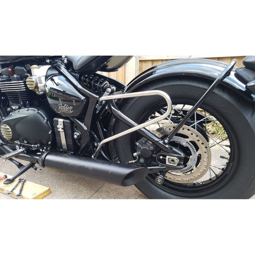 Motone Bobber / Speedmaster Koffer / Gepäckschienen | Paar | Poliert