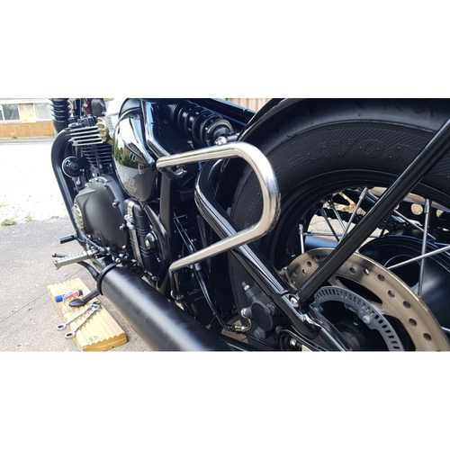 Motone Bobber / Speedmaster Koffer / Gepäckschienen | Paar | Poliert