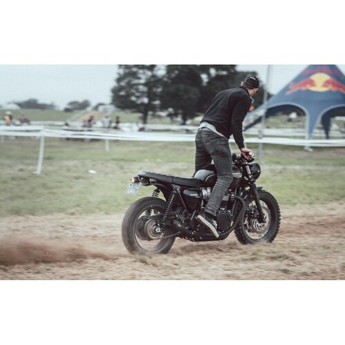 Motone Custom Mudguard PredrilLED For Fender Mount Light Kits | Black | LC