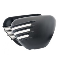 Street Twin | Ribbed Side Panels | Matte Black