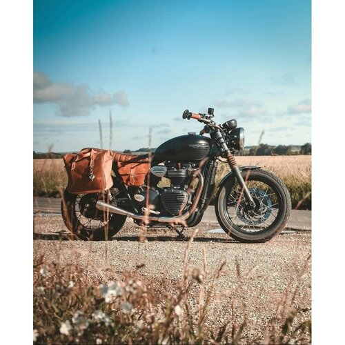 Motone Saturn V | Abgasanlage | Street Twin | Gebürstet Oder Schwarz