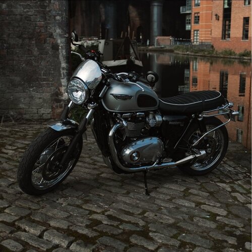 Motone Tps Carb/Throttle Body Cover | Pair | Ribbed / Finned | Polished